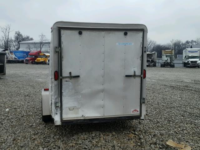 16HCB12183H104915 - 2003 TRAIL KING ENCLOSED თეთრი ფოტო 5