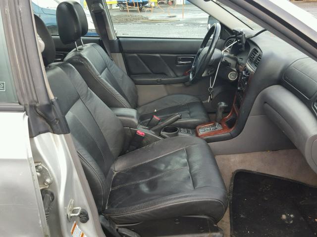 4S3BH686347625115 - 2004 SUBARU LEGACY OUT GRAY photo 5