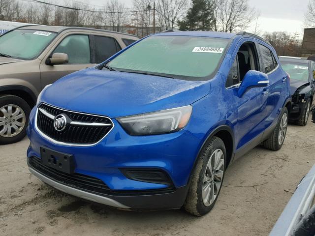 KL4CJASB5HB006899 - 2017 BUICK ENCORE PRE WHITE photo 2