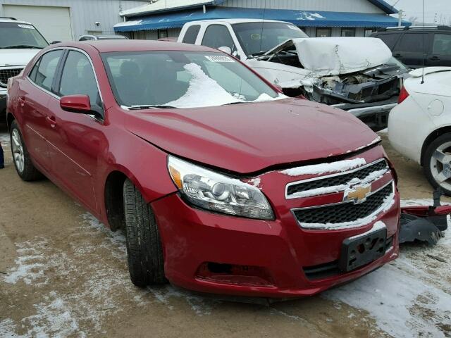 1G11D5SR6DF156220 - 2013 CHEVROLET MALIBU 1LT RED photo 1