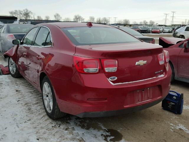 1G11D5SR6DF156220 - 2013 CHEVROLET MALIBU 1LT RED photo 3