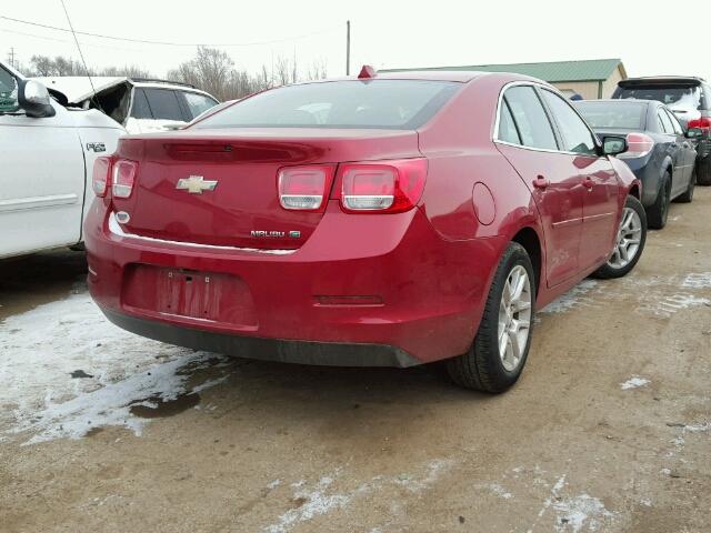 1G11D5SR6DF156220 - 2013 CHEVROLET MALIBU 1LT RED photo 4