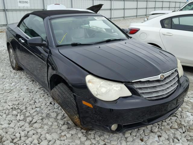 1C3LC65MX8N614835 - 2008 CHRYSLER SEBRING LI BLACK photo 1