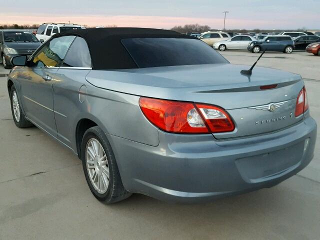 1C3LC55R38N295428 - 2008 CHRYSLER SEBRING TO TEAL photo 3