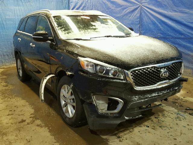 5XYPGDA54GG157675 - 2016 KIA SORENTO LX BLACK photo 1