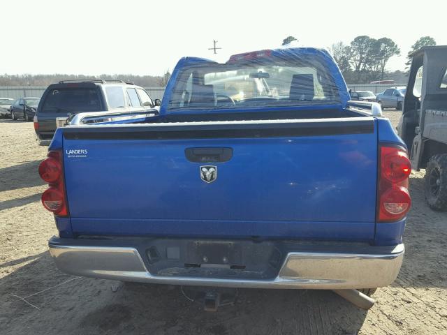 1D7HA16K67J514475 - 2007 DODGE RAM 1500 S BLUE photo 6