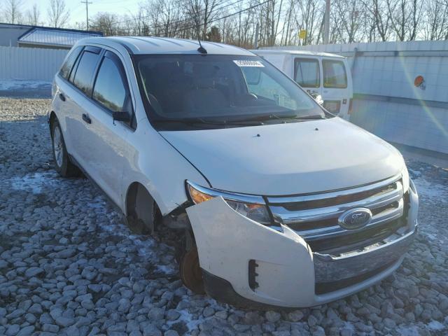 2FMDK3GC3DBE06867 - 2013 FORD EDGE SE WHITE photo 1