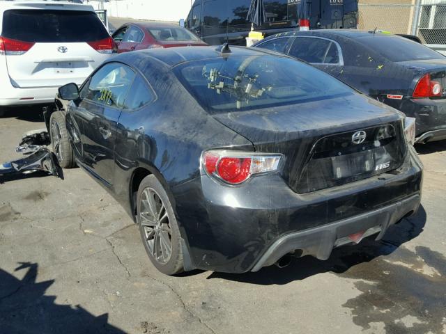 JF1ZNAA12D2701466 - 2013 TOYOTA SCION FR-S BLACK photo 3