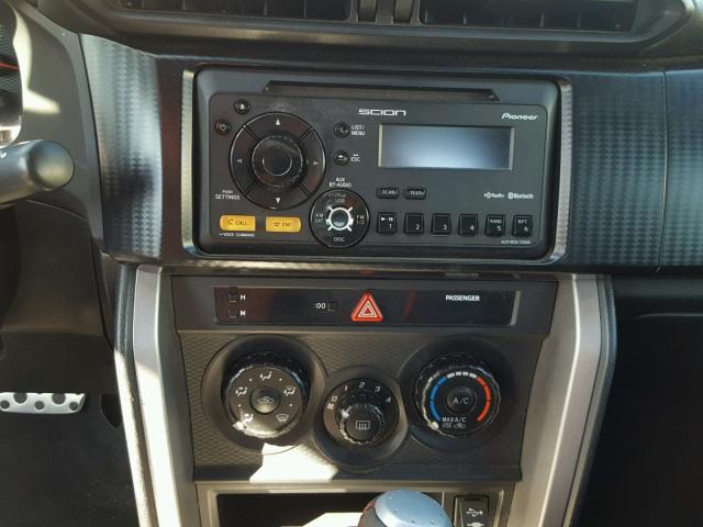 JF1ZNAA12D2701466 - 2013 TOYOTA SCION FR-S BLACK photo 9