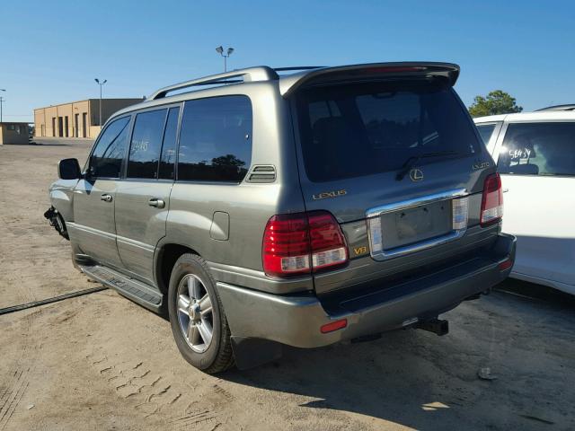 JTJHT00W964017179 - 2006 LEXUS LX 470 GRAY photo 3