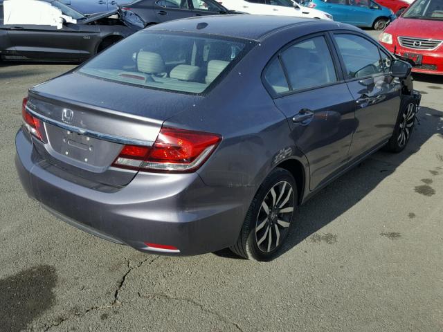 2HGFB2F91FH534992 - 2015 HONDA CIVIC EXL 石墨色 照片 4