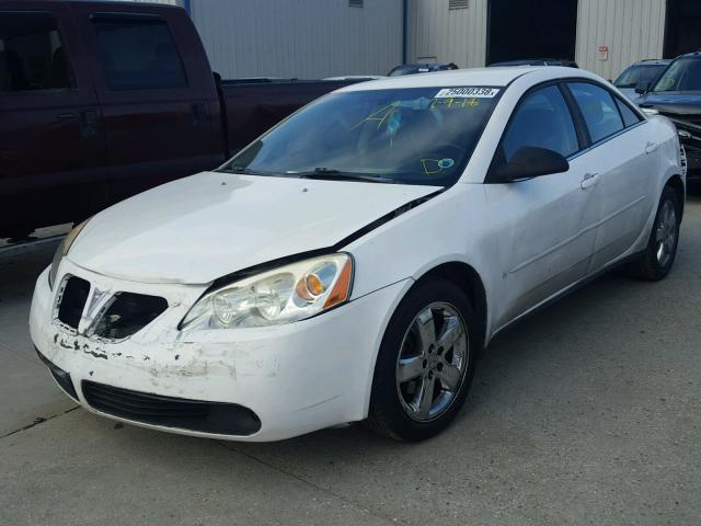 1G2ZH58N474199445 - 2007 PONTIAC G6 GT WHITE photo 2