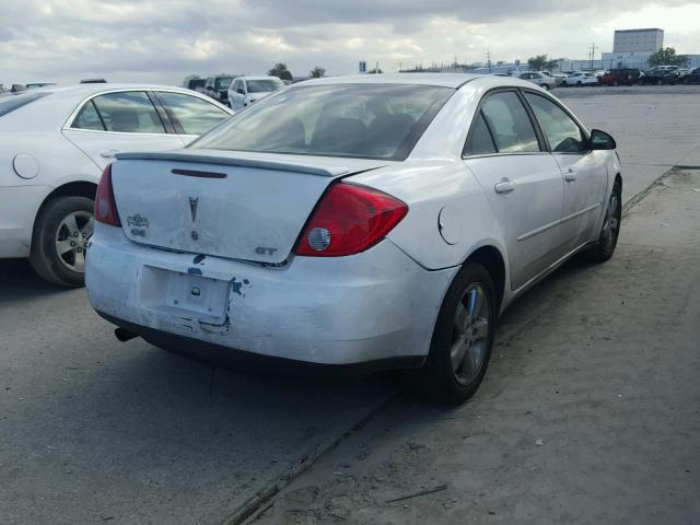 1G2ZH58N474199445 - 2007 PONTIAC G6 GT WHITE photo 4