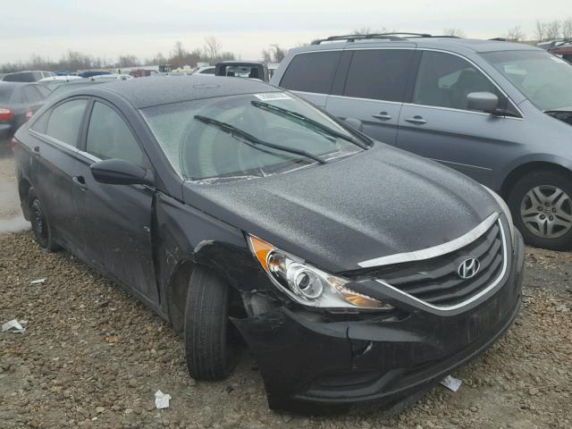 5NPEB4AC4CH457935 - 2012 HYUNDAI SONATA GLS BLACK photo 9