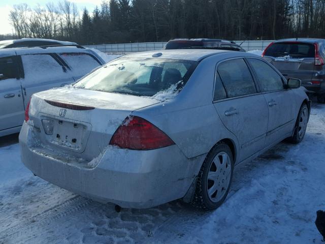 1HGCM66836A057170 - 2006 HONDA ACCORD EX SILVER photo 4