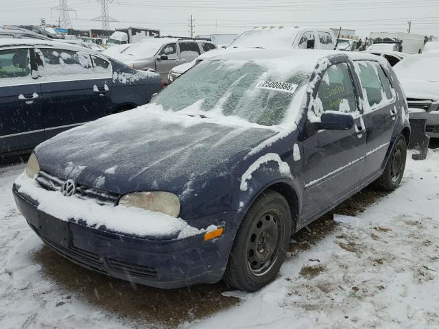 9BWFL61J064007386 - 2006 VOLKSWAGEN GOLF GL BLUE photo 2