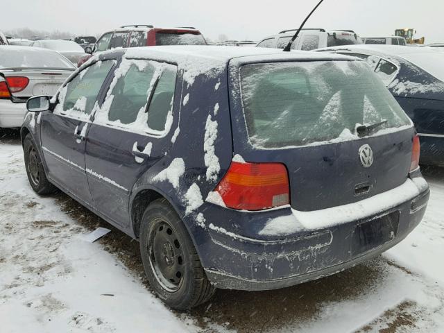 9BWFL61J064007386 - 2006 VOLKSWAGEN GOLF GL BLUE photo 3