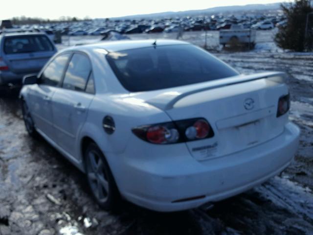 1YVHP80C565M53687 - 2006 MAZDA 6 I WHITE photo 3