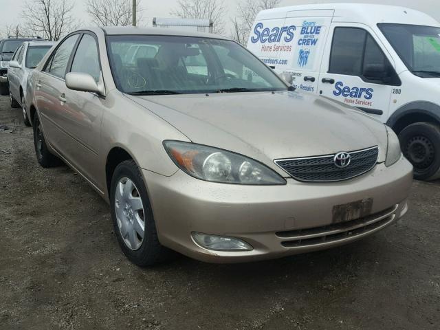 JTDBE32K920076443 - 2002 TOYOTA CAMRY LE BEIGE photo 1