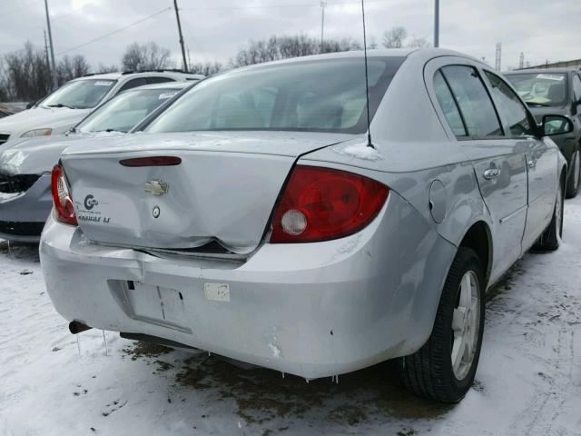 1G1AZ52F757651058 - 2005 CHEVROLET COBALT LT SILVER photo 4