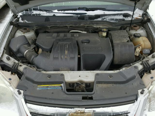 1G1AZ52F757651058 - 2005 CHEVROLET COBALT LT SILVER photo 7