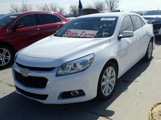 1G11D5SL8FF156640 - 2015 CHEVROLET MALIBU 2LT WHITE photo 2