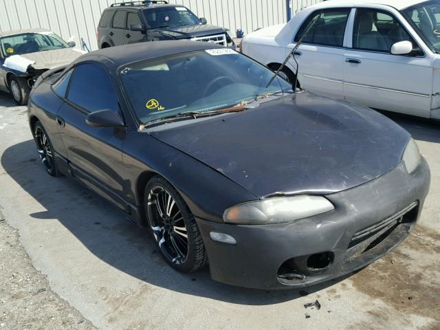 4A3AK54FXTE252899 - 1996 MITSUBISHI ECLIPSE GS BLACK photo 1