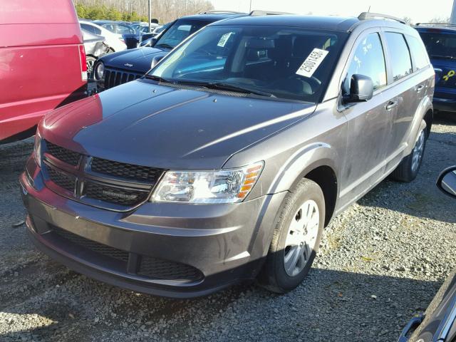 3C4PDCAB5GT171635 - 2016 DODGE JOURNEY SE GRAY photo 2