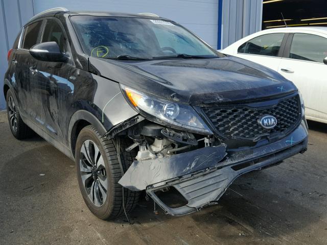 KNDPCCA66C7283025 - 2012 KIA SPORTAGE S BLACK photo 1