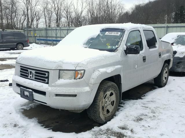 2HJYK162X6H574617 - 2006 HONDA RIDGELINE SILVER photo 2