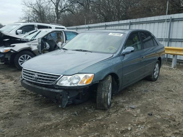 4T1BF28B63U290522 - 2003 TOYOTA AVALON XL BLUE photo 2