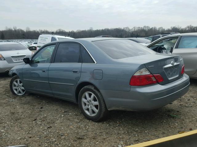 4T1BF28B63U290522 - 2003 TOYOTA AVALON XL BLUE photo 3