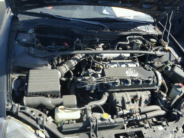 JHMEH6162PS005797 - 1993 HONDA CIVIC DEL BLACK photo 7