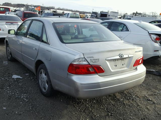 4T1BF28B13U300860 - 2003 TOYOTA AVALON XL SILVER photo 3