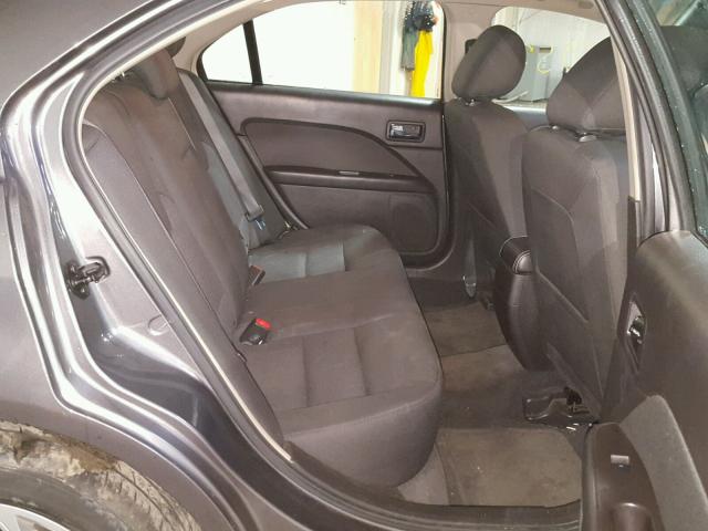 3FAHP0HA6BR229903 - 2011 FORD FUSION SE CHARCOAL photo 6