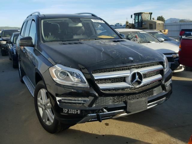 4JGDF2EE9FA458330 - 2015 MERCEDES-BENZ GL 350 BLU BLACK photo 1