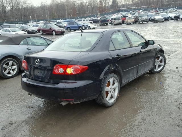 1YVHP80C455M76327 - 2005 MAZDA 6 I BLACK photo 4