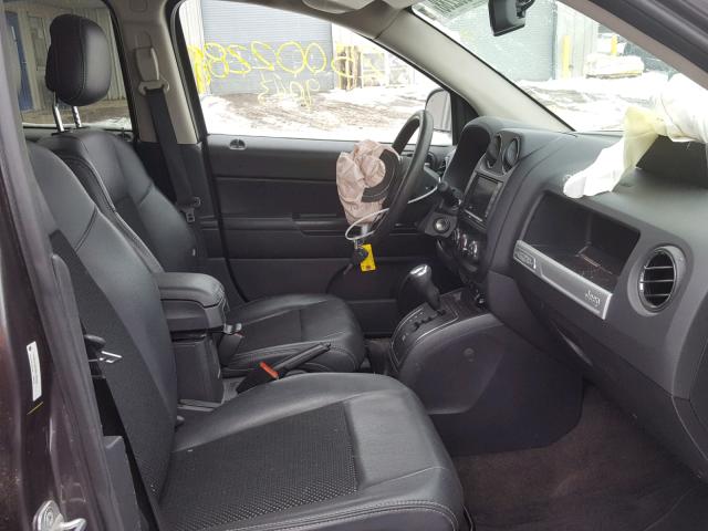 1C4NJCBA3ED790355 - 2014 JEEP COMPASS SP GRAY photo 5