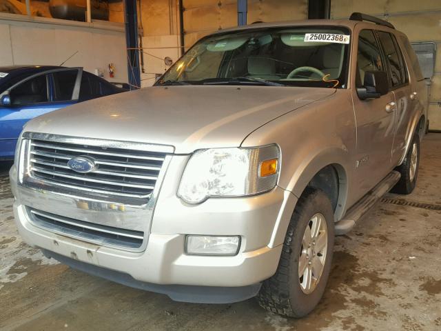 1FMEU73E97UA86336 - 2007 FORD EXPLORER X WHITE photo 2