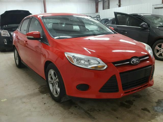 1FADP3F22EL149254 - 2014 FORD FOCUS SE RED photo 1