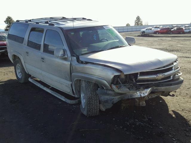 3GNGK26GX1G162893 - 2001 CHEVROLET SUBURBAN K BEIGE photo 1