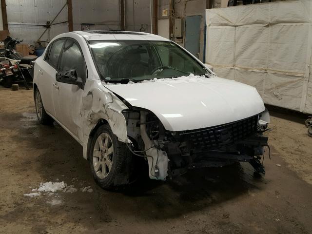 3N1AB61E18L707704 - 2008 NISSAN SENTRA 2.0 WHITE photo 1