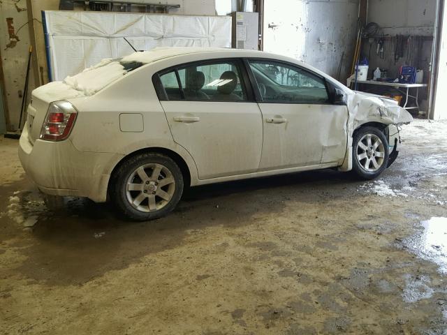 3N1AB61E18L707704 - 2008 NISSAN SENTRA 2.0 WHITE photo 9