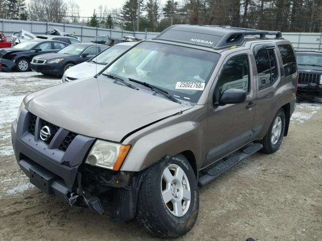 5N1AN08WX6C551991 - 2006 NISSAN XTERRA OFF TAN photo 2