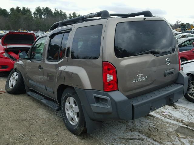 5N1AN08WX6C551991 - 2006 NISSAN XTERRA OFF TAN photo 3