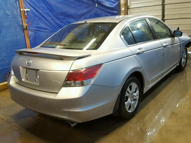 1HGCP26468A117135 - 2008 HONDA ACCORD LX- SILVER photo 4