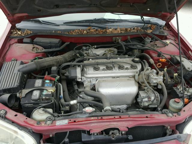 JHMCG658X2C018242 - 2002 HONDA ACCORD EX RED photo 7