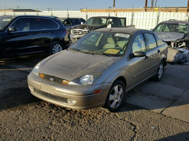 1FAFP38373W222368 - 2003 FORD FOCUS ZTS GOLD photo 2