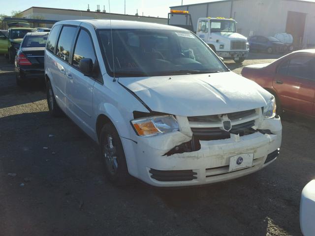 1D8HN44E99B504342 - 2009 DODGE GRAND CARA WHITE photo 1