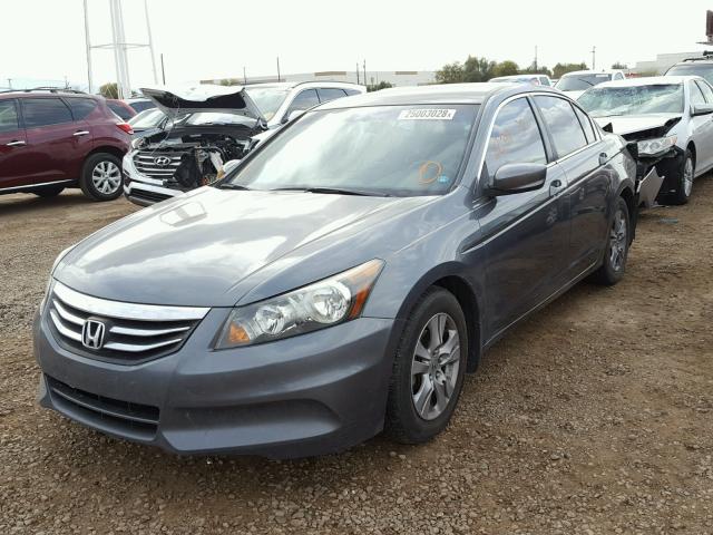 1HGCP2F63BA148903 - 2011 HONDA ACCORD SE GRAY photo 2